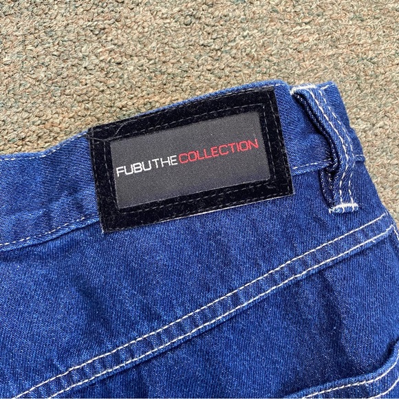 fubu the collection y2k baggy carpenter jeans 32x34  Vtg Hip Hop 2000s W/tag - Picture 7 of 11